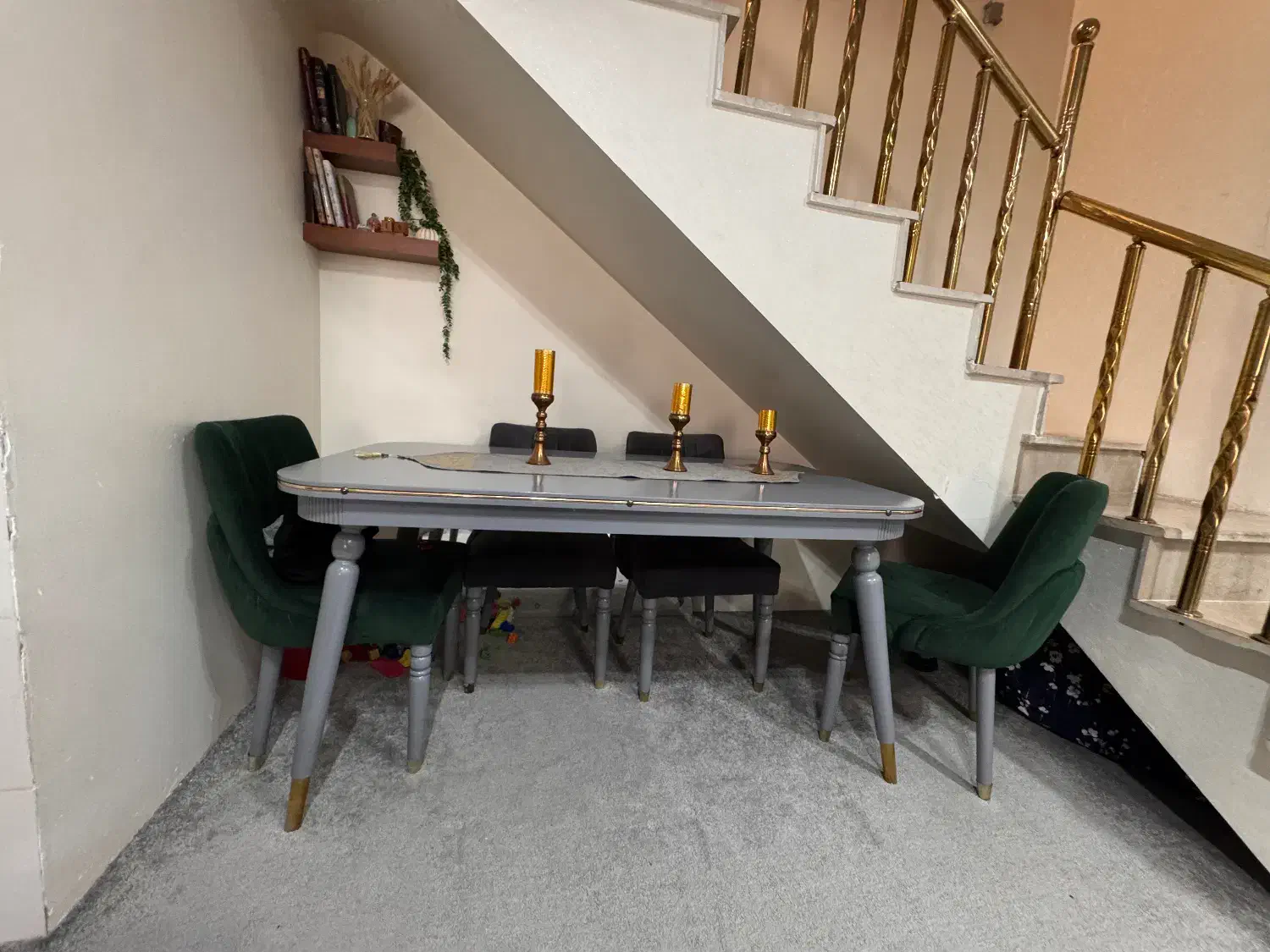 ناهار خوری ۶ نفره کاملا سالم و تمیز|میز و صندلی غذاخوری|پاکدشت, پاکدشت (مامازند)|دیوار