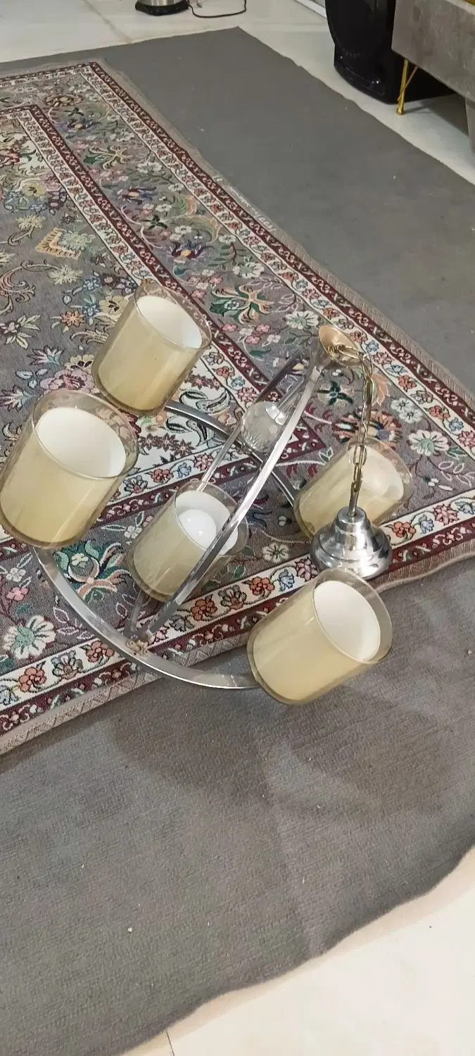 لوستر|لوستر و چراغ آویز|بهارستان, |دیوار
