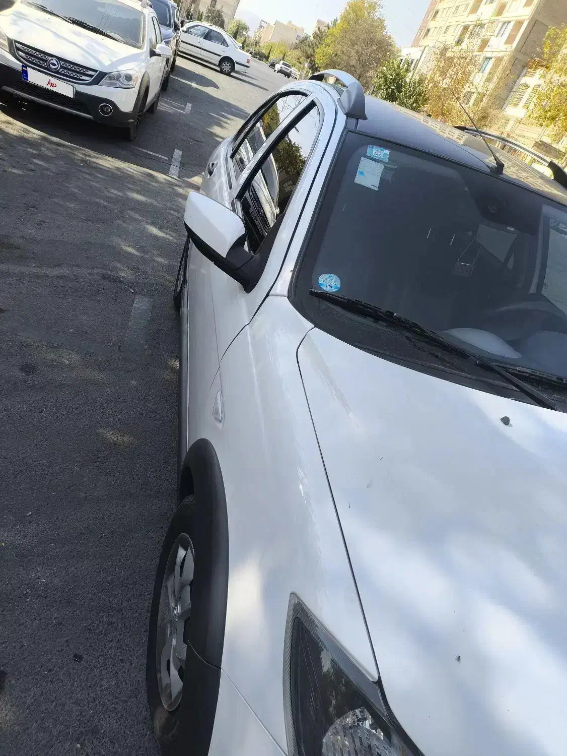 کوییک ار اس سفید مشکی 85گانه بدون رنگ|خودرو سواری و وانت|تهران, کوثر|دیوار