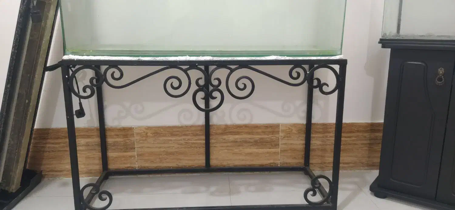 اکواریوم شیشه خم|ماهی|خرمشهر, |دیوار