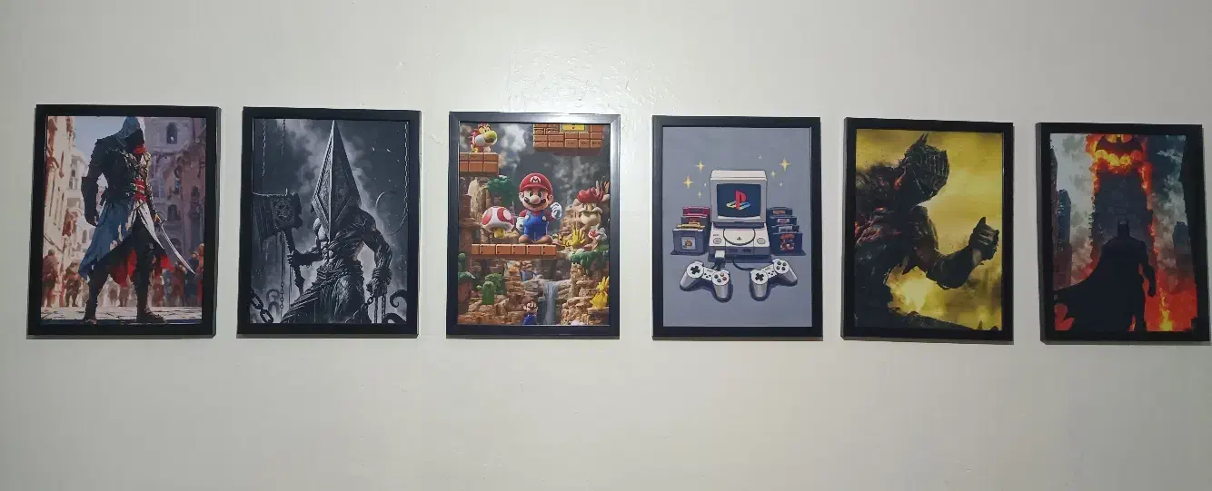 تابلو گیمینگ بازی ویدئویی|تابلو، نقاشی، عکس|ری, جوانمرد قصاب|دیوار