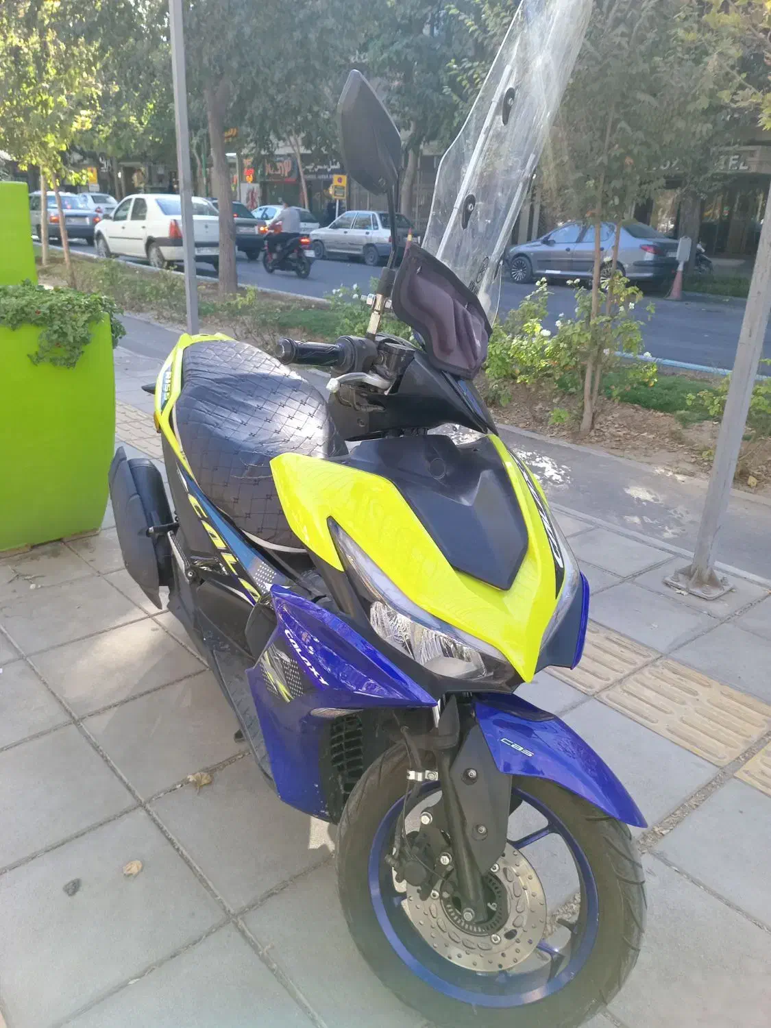 موتور گلکسی طرح آیروکس هواخنک مدل 1402|موتورسیکلت|اصفهان, نقش جهان|دیوار