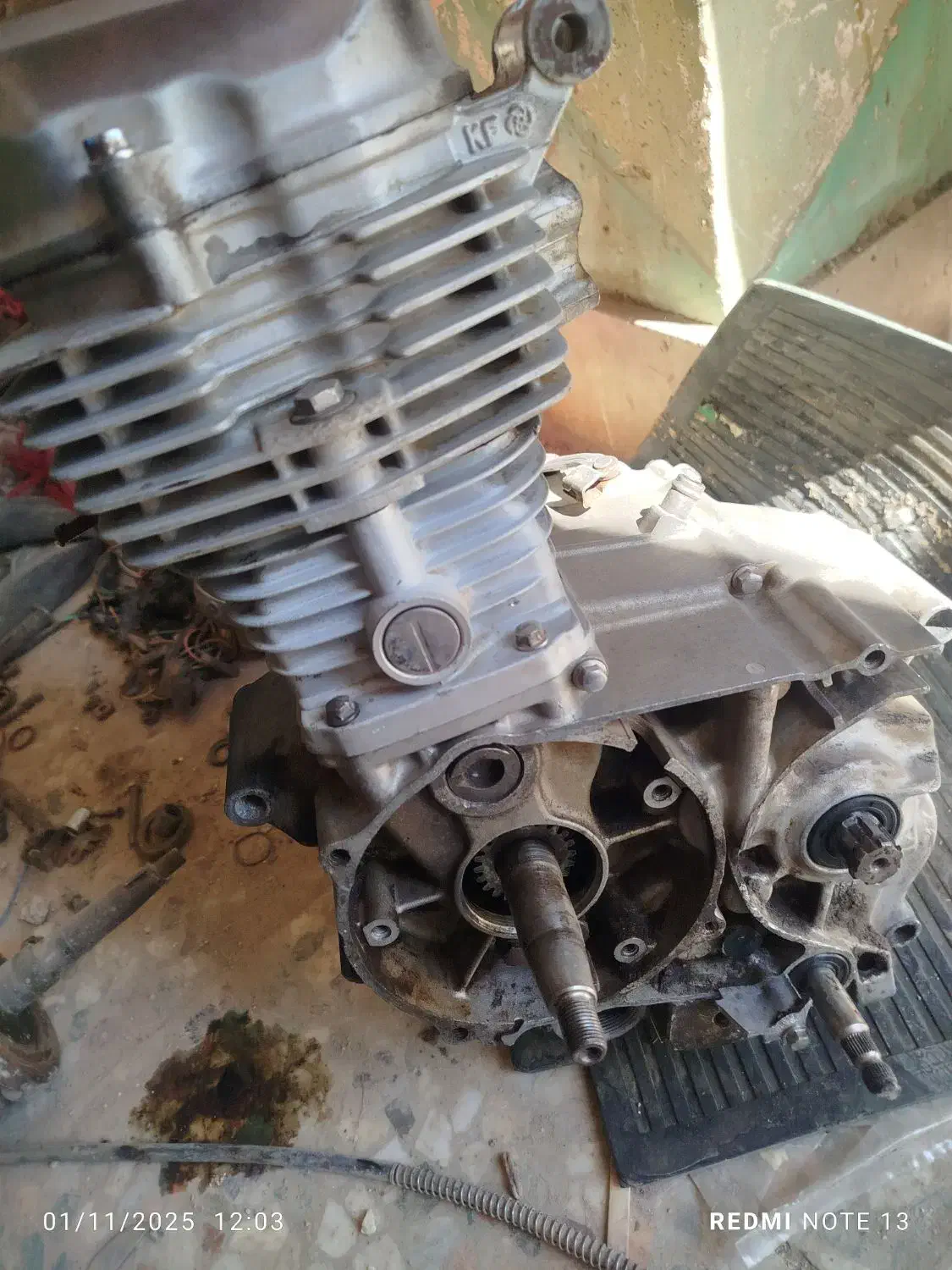 200دستساز مزایده‌ای انجین 125 فروشی|موتورسیکلت|داراب, |دیوار