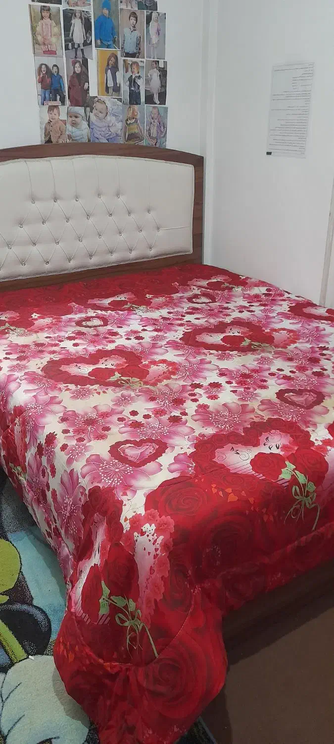ست رو تختی زیبا|رختخواب، بالش، پتو|کرمانشاه, |دیوار