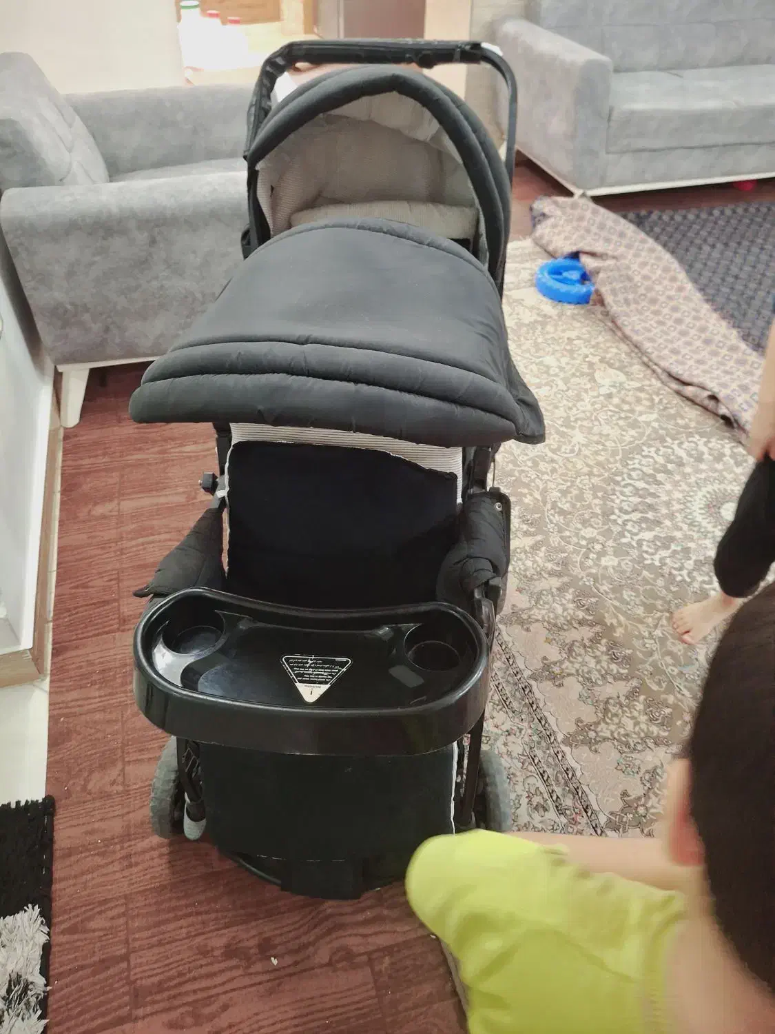 فروش کالسکه دو قلویی در حد نو برند چیکو|کالسکه و لوازم جانبی|کتالم و سادات شهر, |دیوار