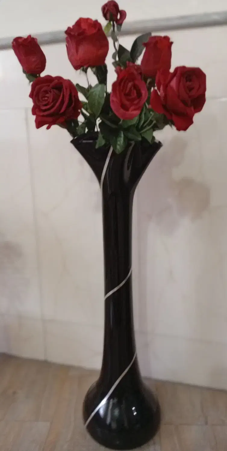 گلدان تزیینی کریستالی|مجسمه، تندیس، ماکت|نیشابور, گنبد سبز|دیوار