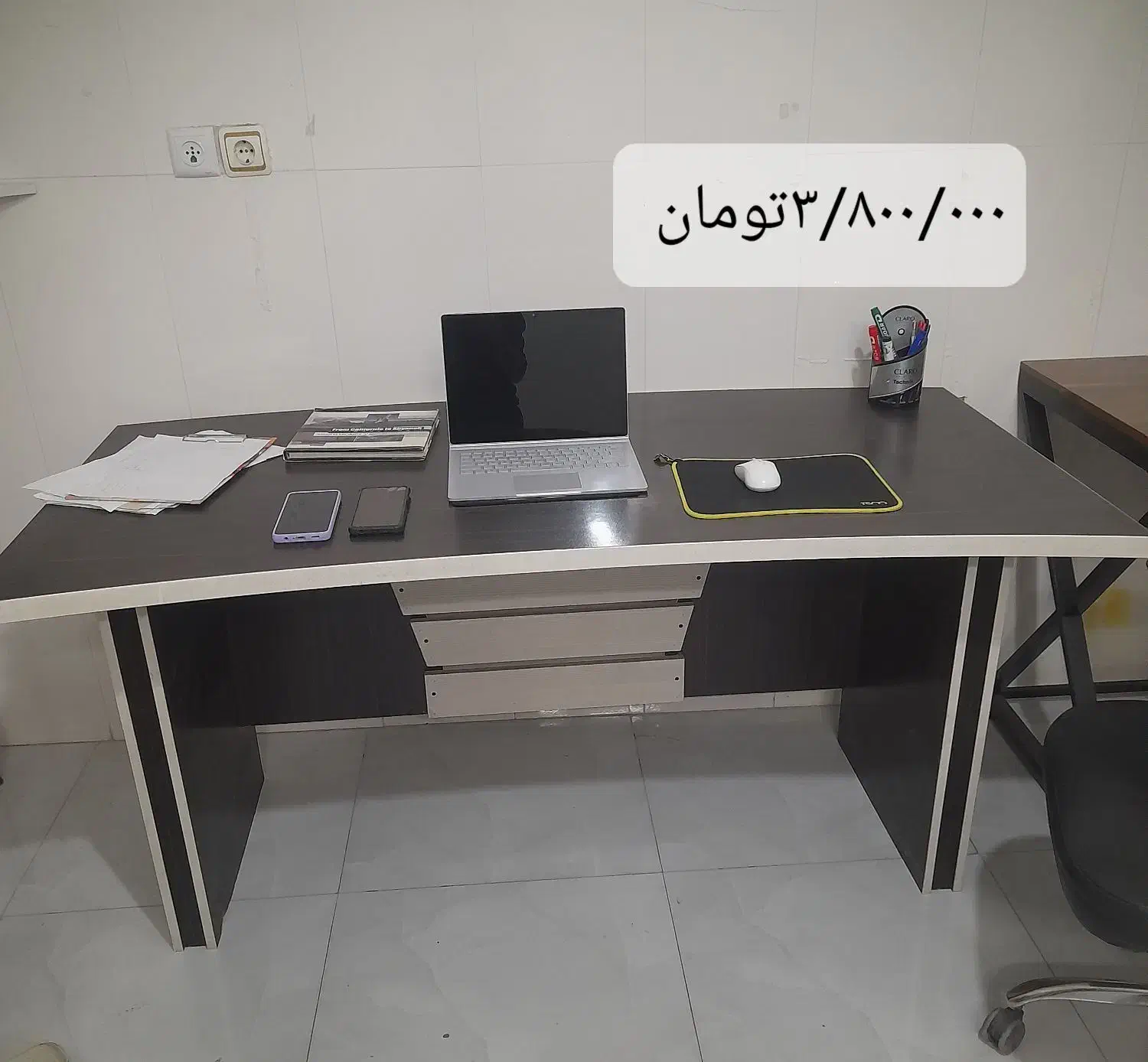 میز کامپیوتر و تحریر|میز تحریر و کامپیوتر|نیشابور, شهرآرا|دیوار