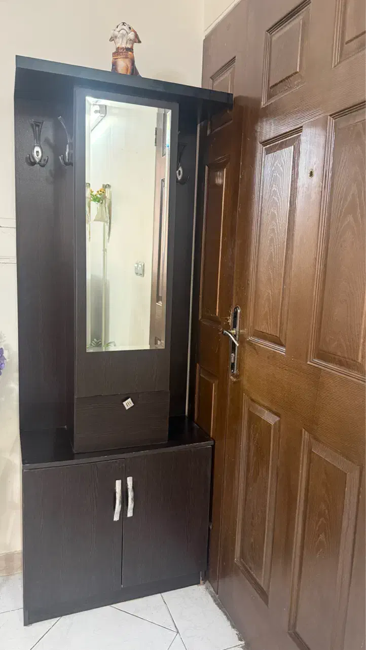 جاکفشی رنگ قهوه ای کاملا سالم|جاکفشی، کمد، دراور|تهران, حکیمیه|دیوار