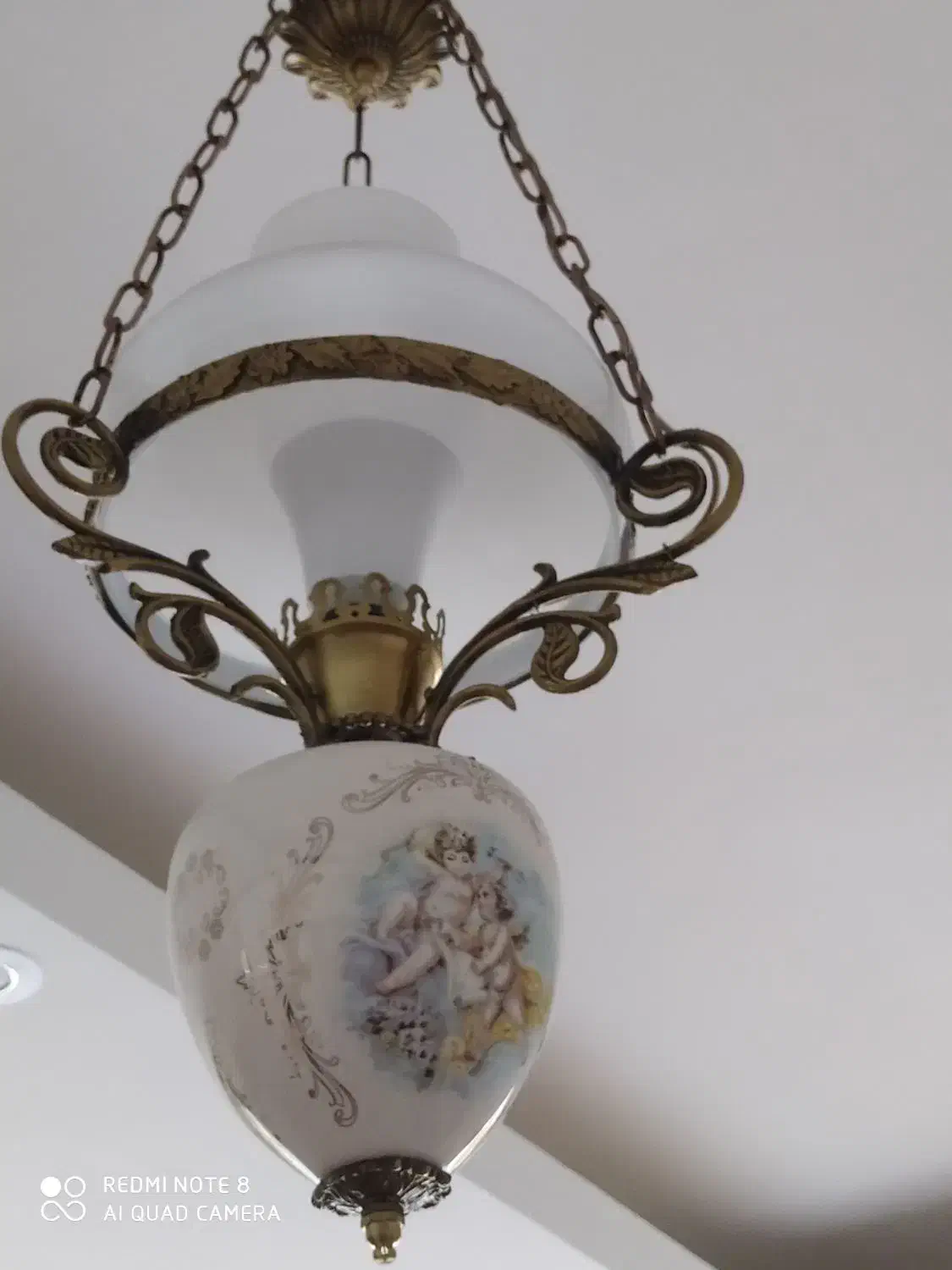 لوستر برنز اصل مخصوص اشپزخانه یا اتاق|لوستر و چراغ آویز|خواجه, |دیوار