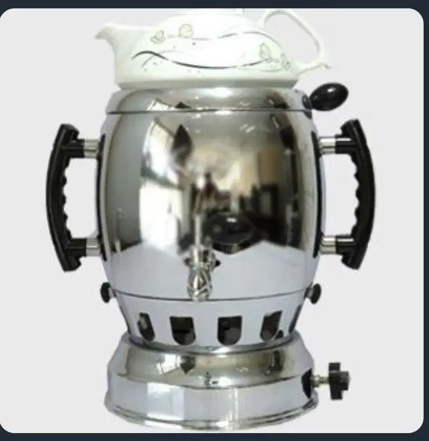 سماور مدل سبحان تخم مرغی|سماور، چای‌ساز، قهوه‌ساز|پردیس, فاز ۳|دیوار