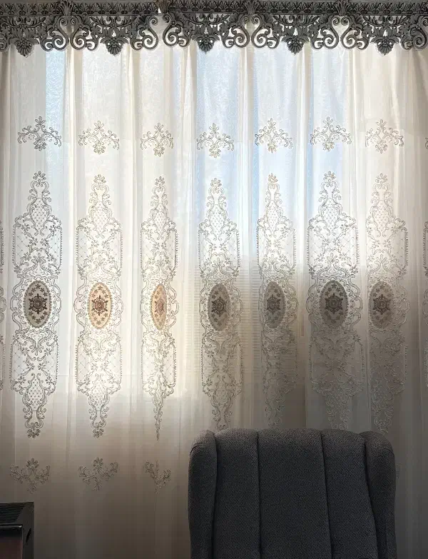 پرده پذیرایی|پرده، رانر، رومیزی|آستانه اشرفیه, |دیوار