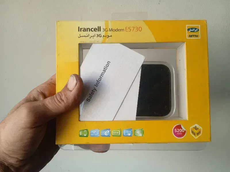 مودم 3G ایرانسل نو نو آکبند|مودم و تجهیزات شبکه|تهران, استقلال|دیوار