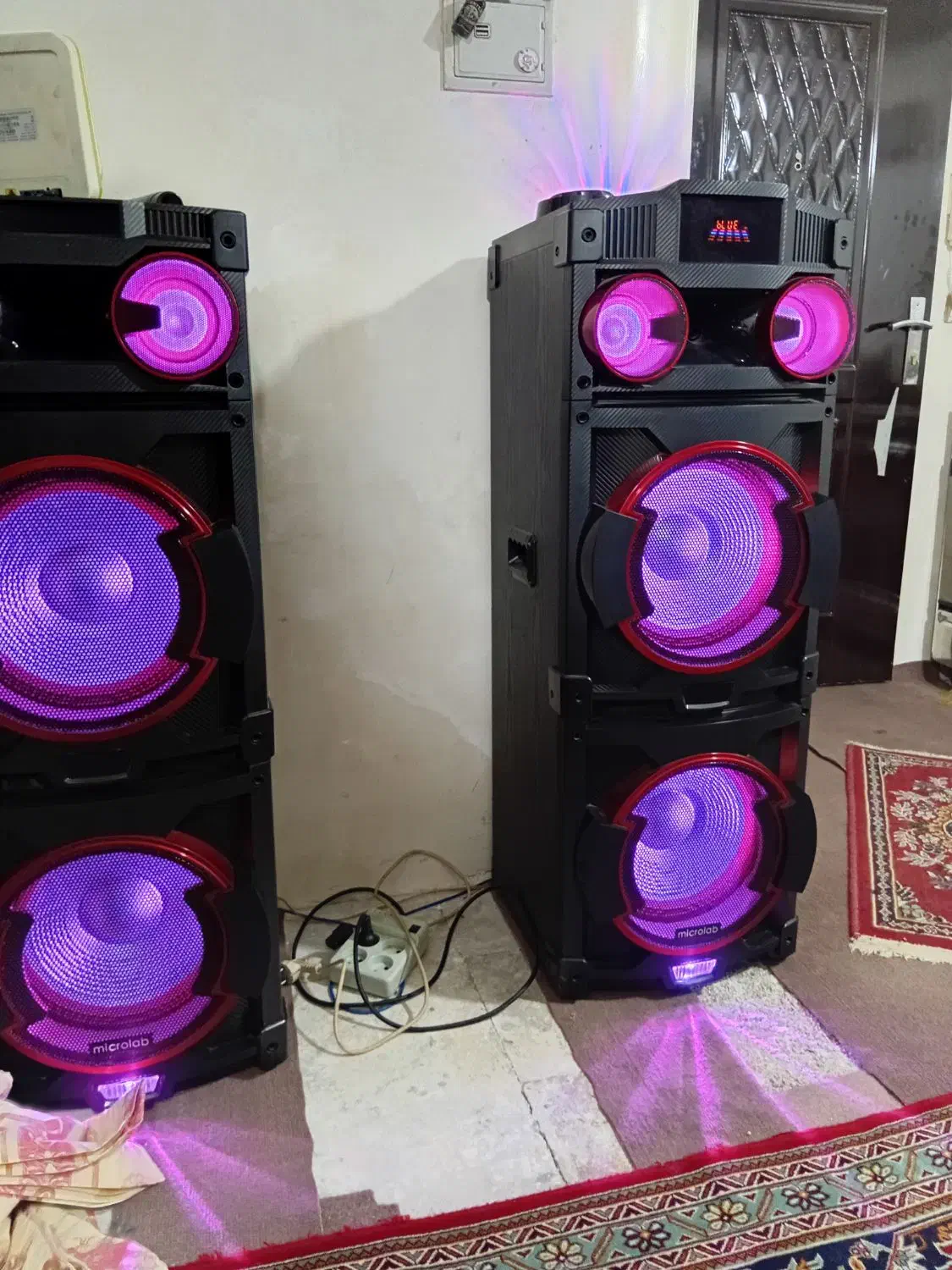 اسپیکر دوقلو میکرولبمدل ۱۲۰۲|سیستم صوتی خانگی|تهران, اوقاف|دیوار