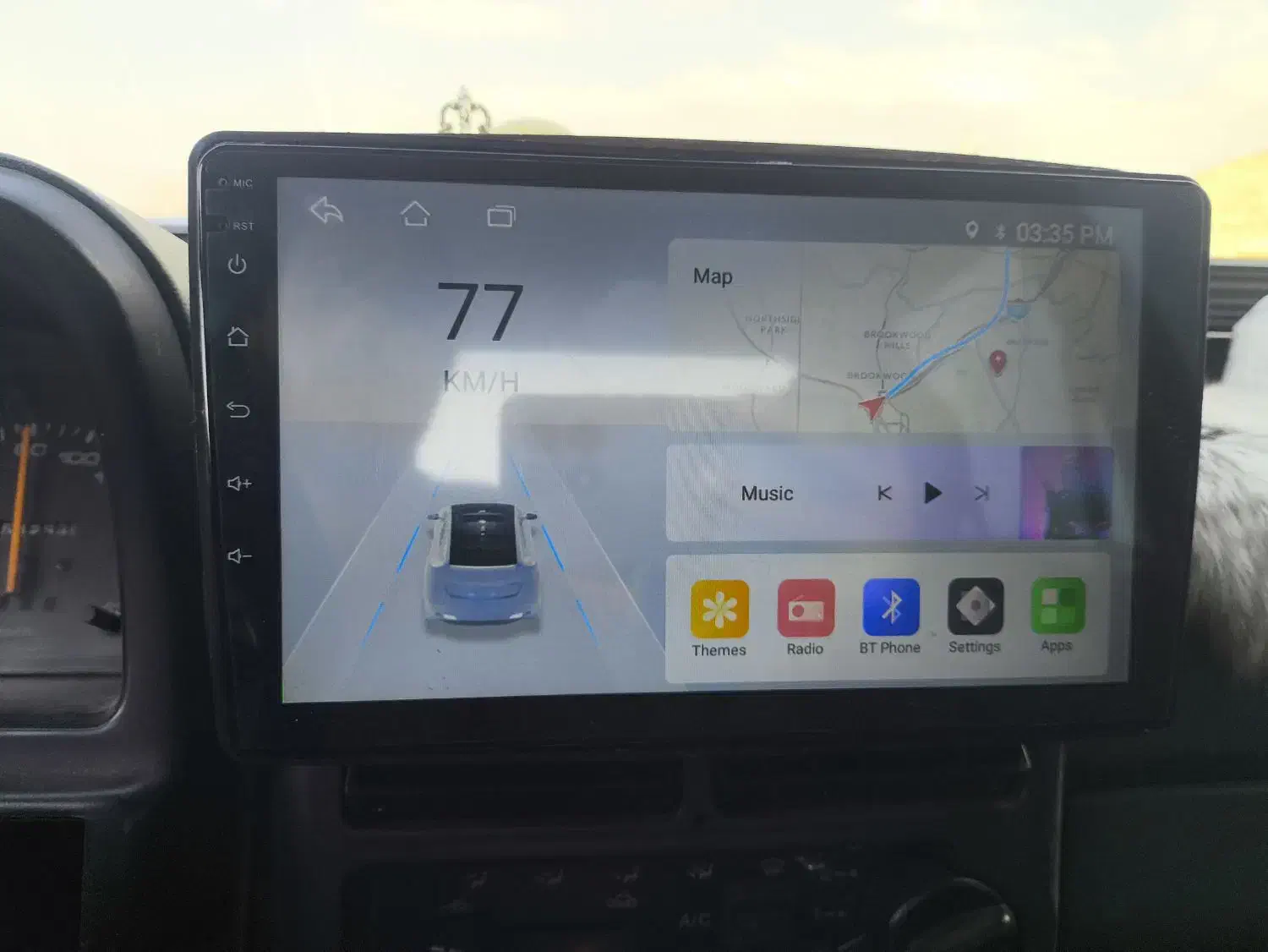 مانیتور ماشین|قطعات یدکی و لوازم جانبی|آذرشهر, |دیوار