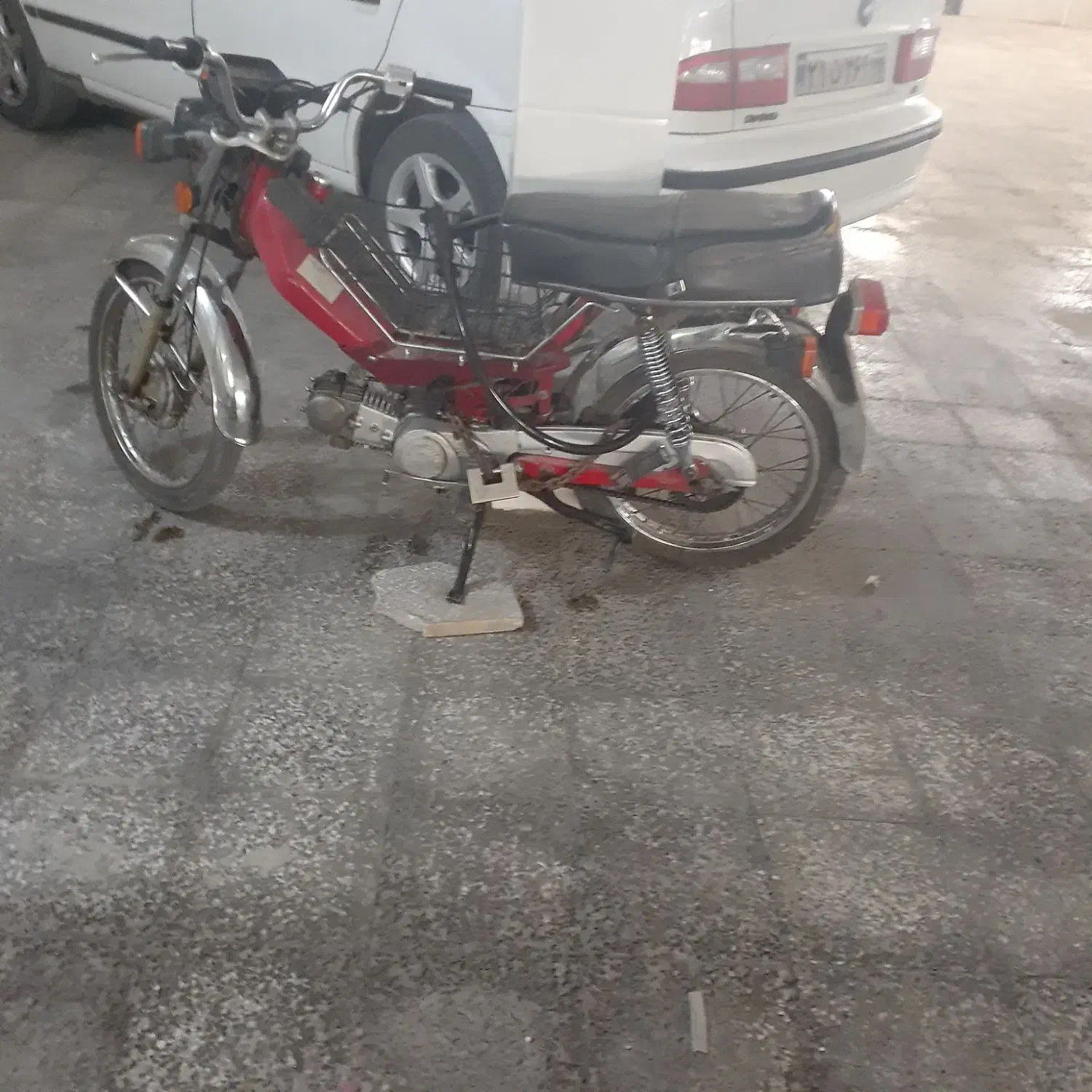 موتورسیکلت هوندا ۷۰ انجین بزگ ۱۱۰ مدل ۱۳۹۴|موتورسیکلت|بندر امام خمینی, |دیوار