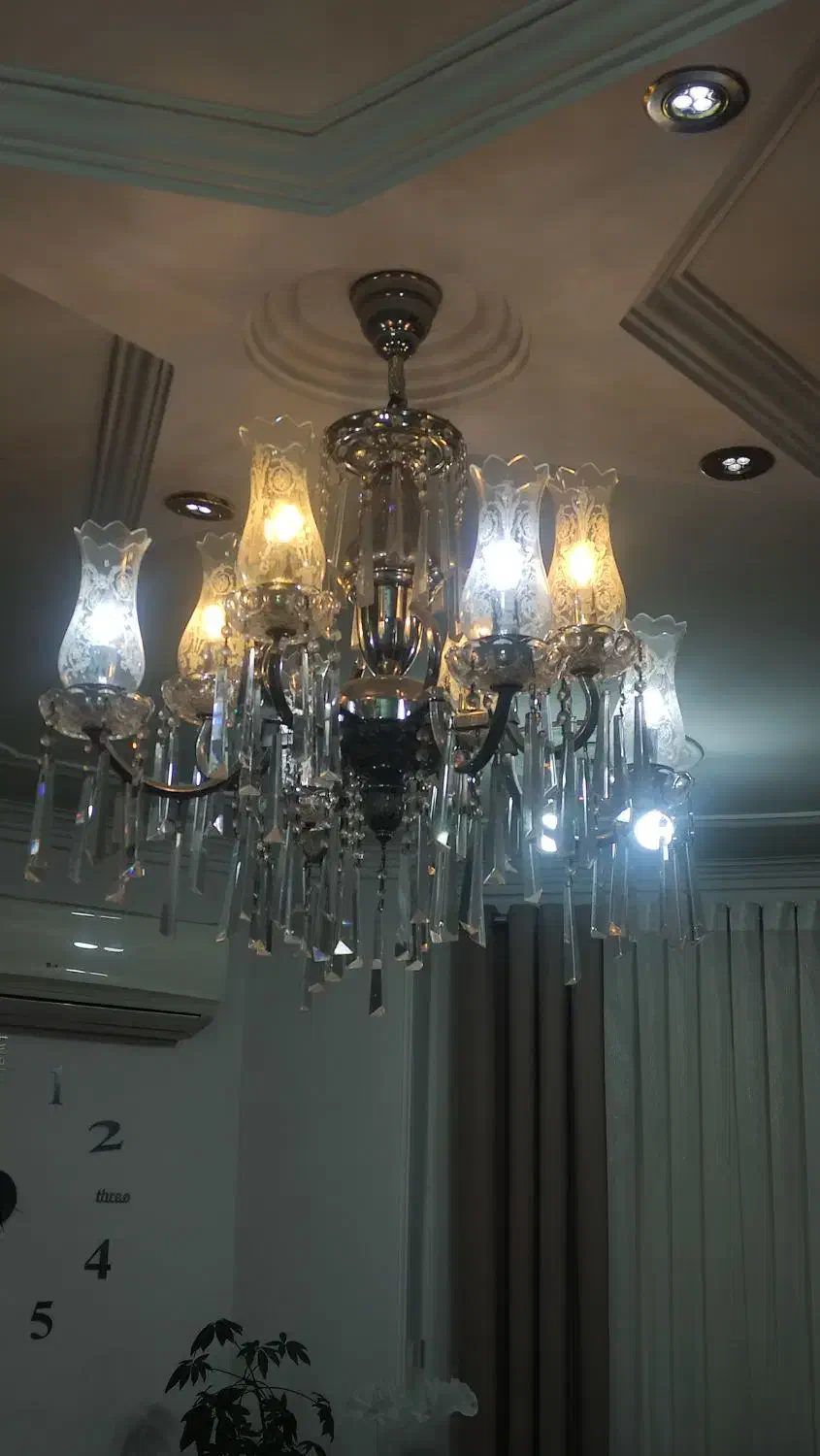 لوستر|لوستر و چراغ آویز|رشت, پاستوریزه|دیوار