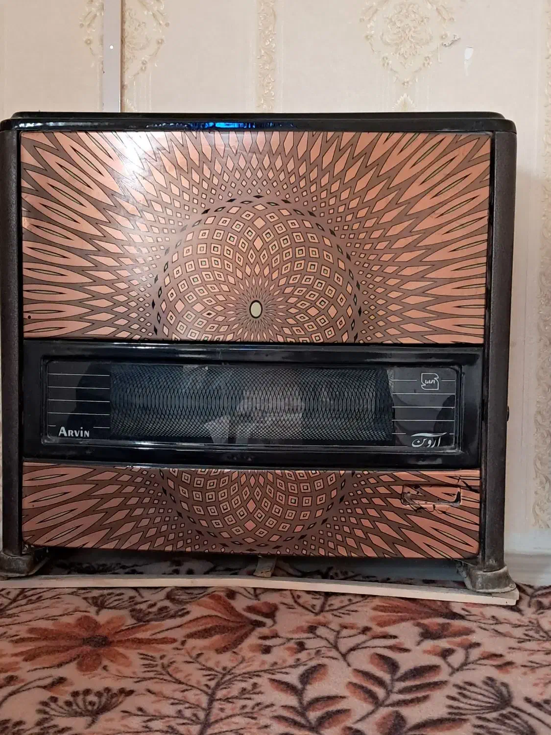 بخاری شومینه آروین|بخاری، هیتر، شومینه|بندر ماهشهر, |دیوار