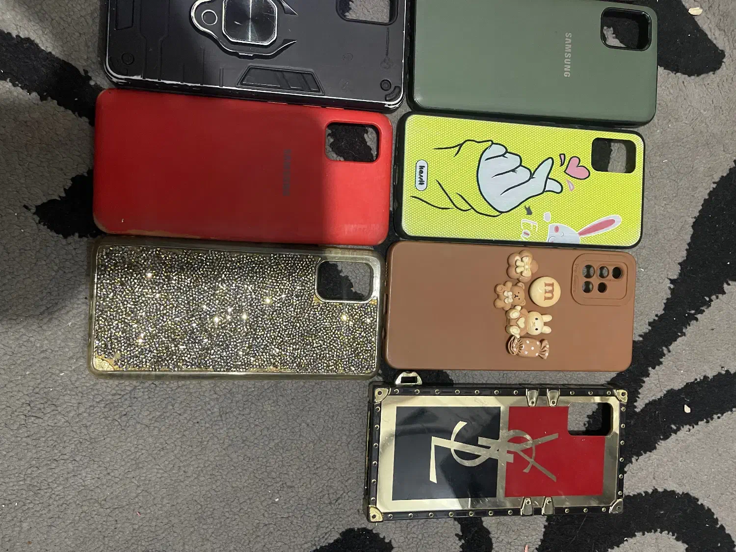 تعدادی قاب گوشی سامسونگ A51|لوازم جانبی موبایل و تبلت|تهران, شهرک رضویه|دیوار