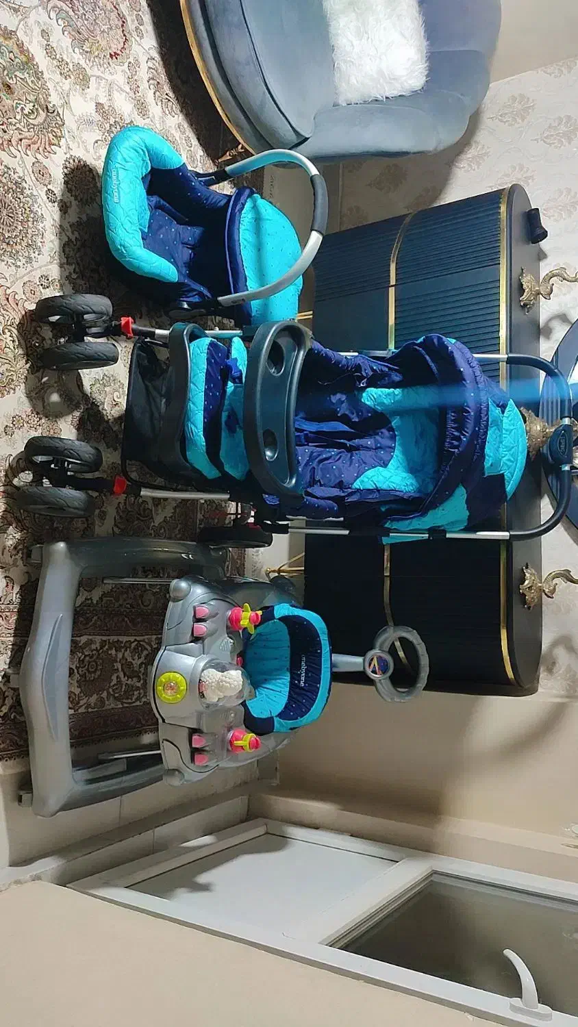 ست کالسکه کریر روروئک|کالسکه و لوازم جانبی|سهند, |دیوار