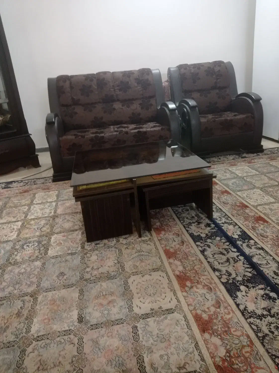 فروش مبل هفت نفره جلو مبلی  عسلی  میز نهار خوری|مبلمان خانگی و میز عسلی|آمل, |دیوار