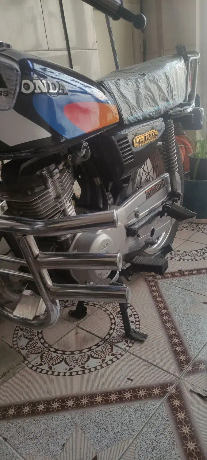 هوندا ۱۲۵ بابرگه مزایده|موتورسیکلت|کرج, برغان|دیوار