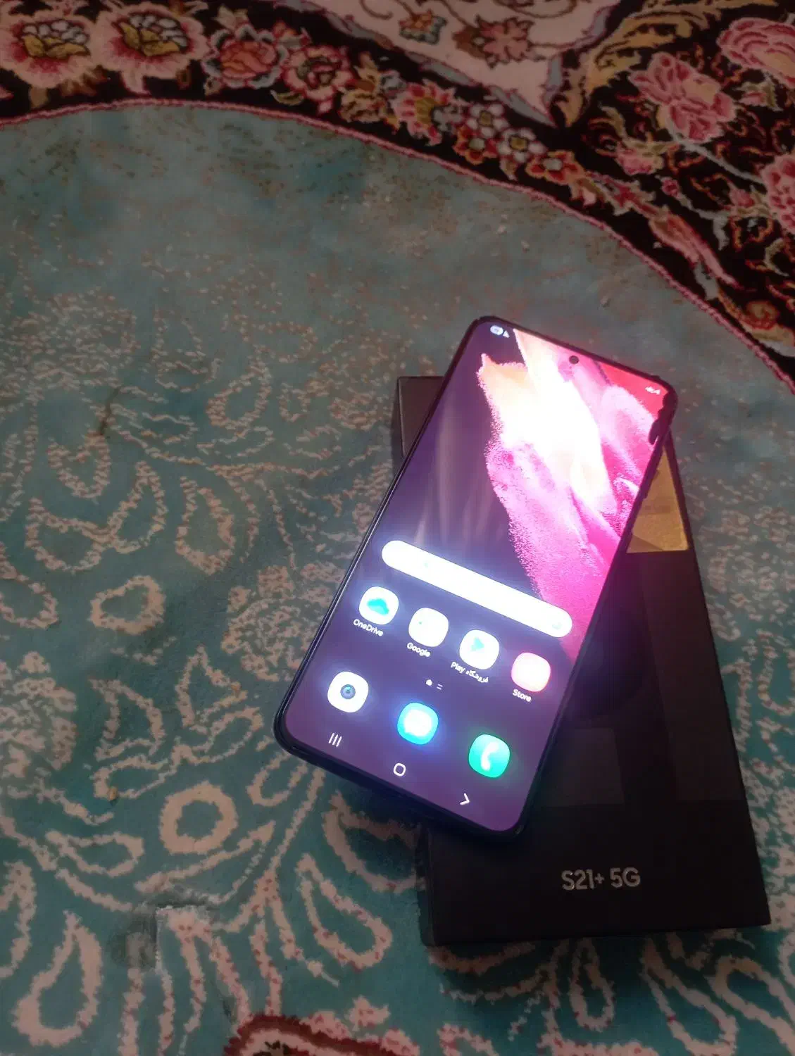 سامسونگ s21+5GدرحدنووA14وs7فلت|موبایل|تهران, امیریه|دیوار