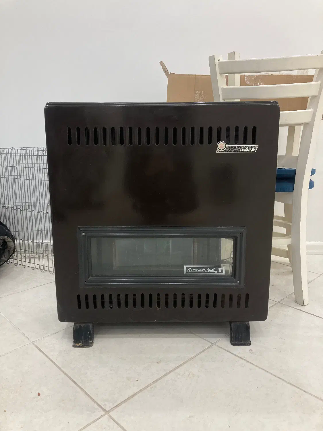 بخاری|بخاری، هیتر، شومینه|پرند, فاز ۳|دیوار