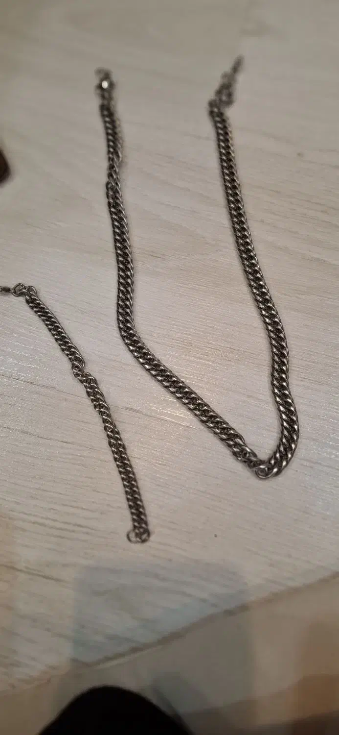 گردنبند ودستبند استیل نو|بدلیجات|ابهر, |دیوار