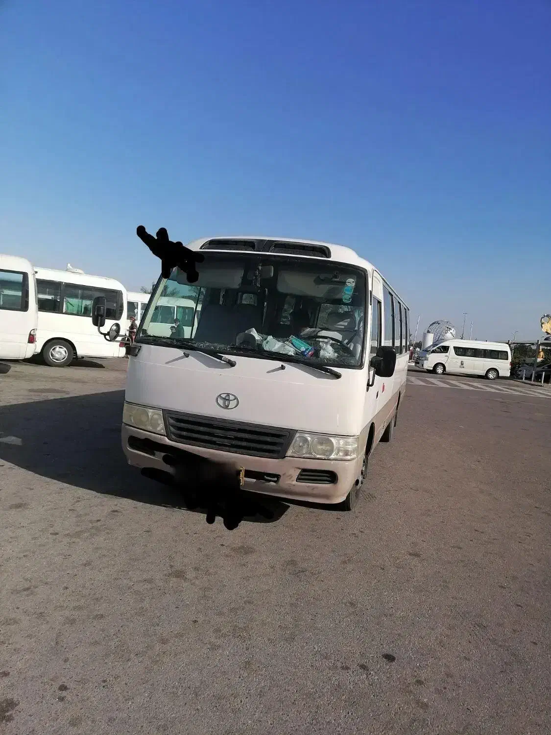 مینی بوس تویوتا کاستر خطی|خودرو سنگین|کیش, |دیوار