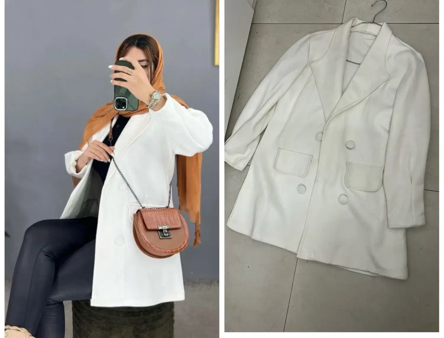 مانتو پاییزه زمستانه مجلسی سوییت استفاده نشده|لباس|قم, صادقی|دیوار