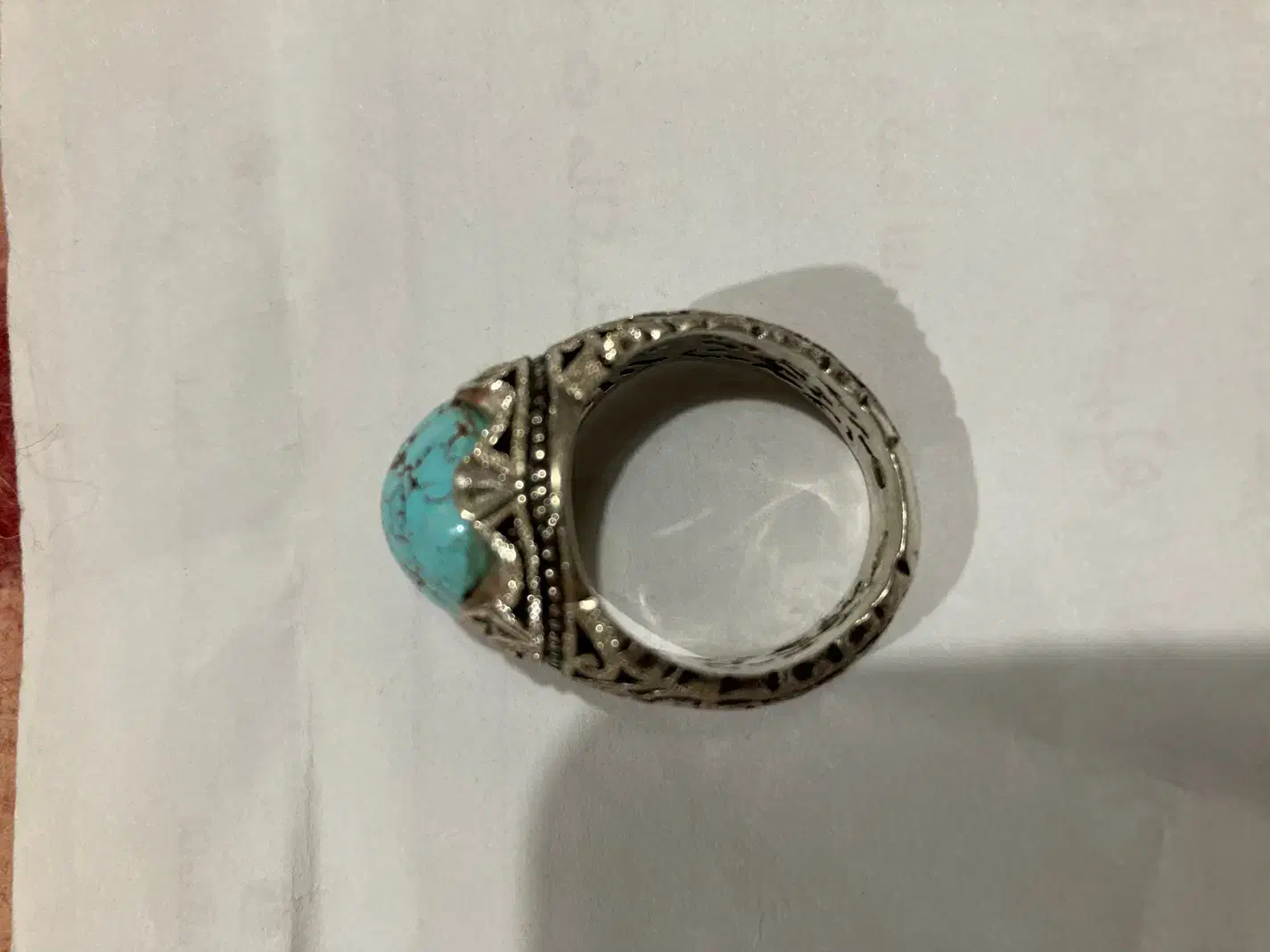 انگشتر فیروزه رکاب دست عیار بالا|جواهرات|تهران, افسریه شمالی|دیوار