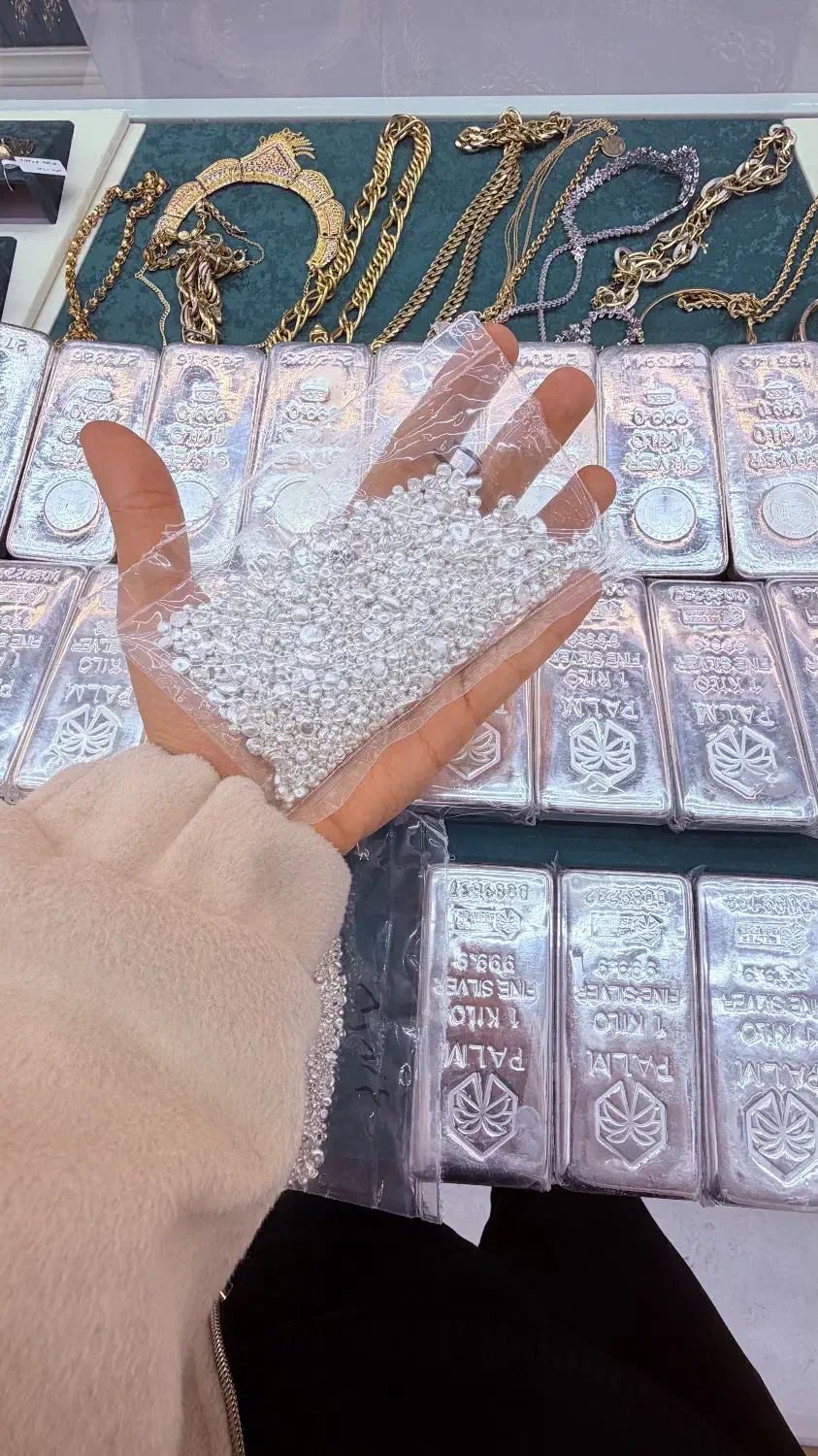 خرید/فروش شمش/ساچمه نقره|جواهرات|قم, زنبیل آباد|دیوار