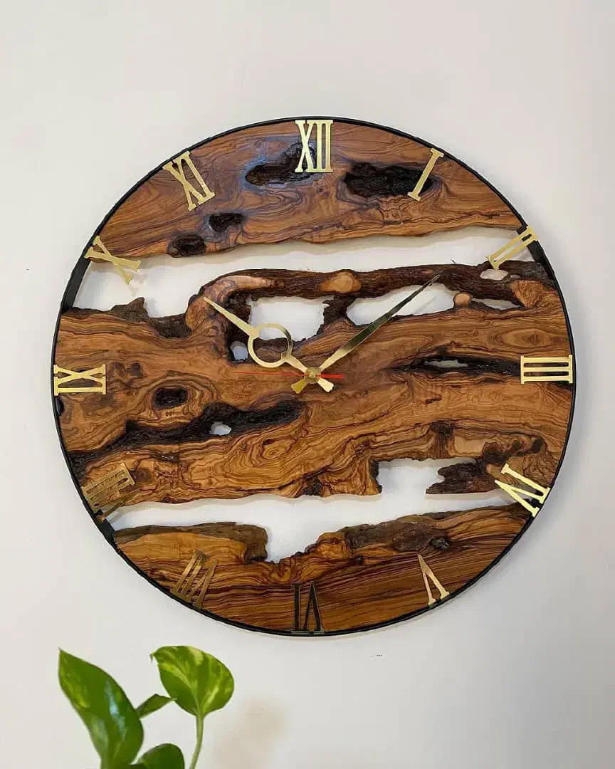 ساعت چوبی رُستیک|ساعت دیواری و تزئینی|تهران, ستارخان|دیوار