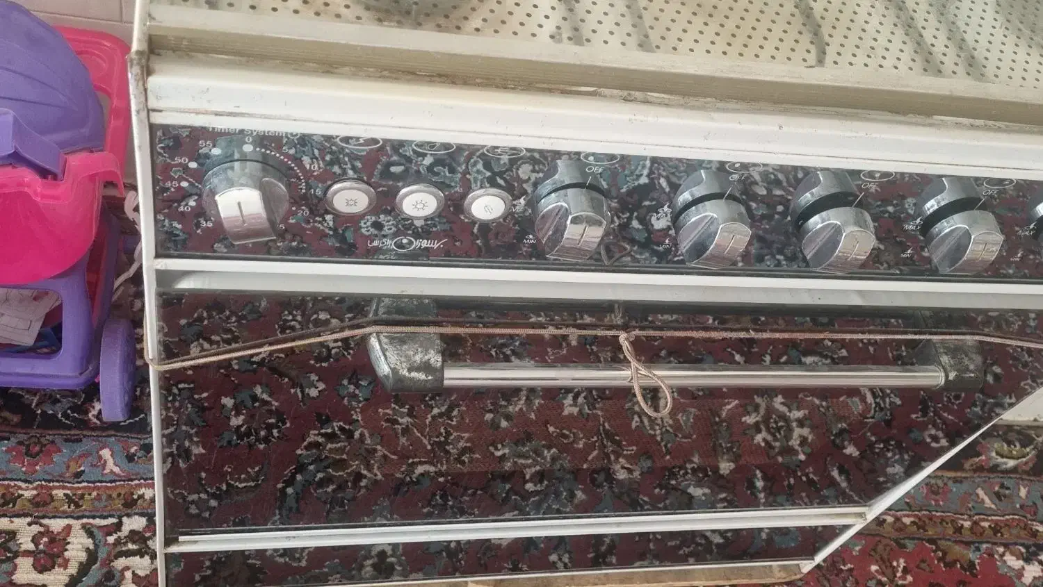 اجاق گاز پنج شعله|اجاق گاز و لوازم برقی پختوپز|کاشان, راوند|دیوار