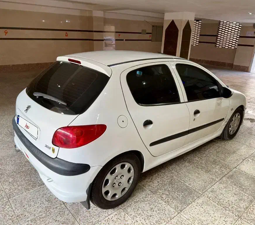 ۲۰۶ مدل ۹۴ تیپ۵|خودرو سواری و وانت|هشتگرد, شهرک ولیعصر (مصلی)|دیوار