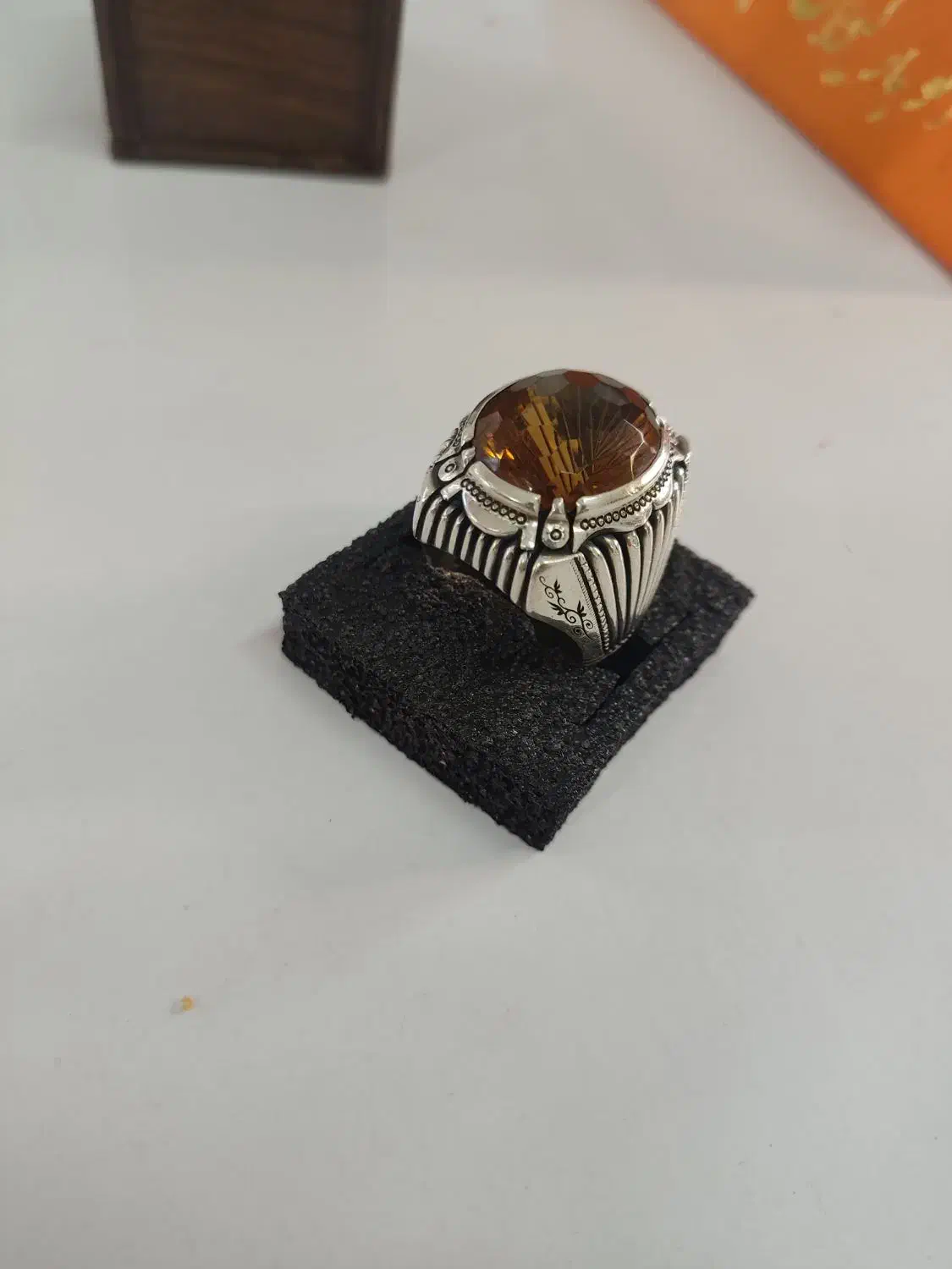 انگشتر های سیترین و شجر رکاب شیخ احمد زنجان|جواهرات|ابهر, |دیوار