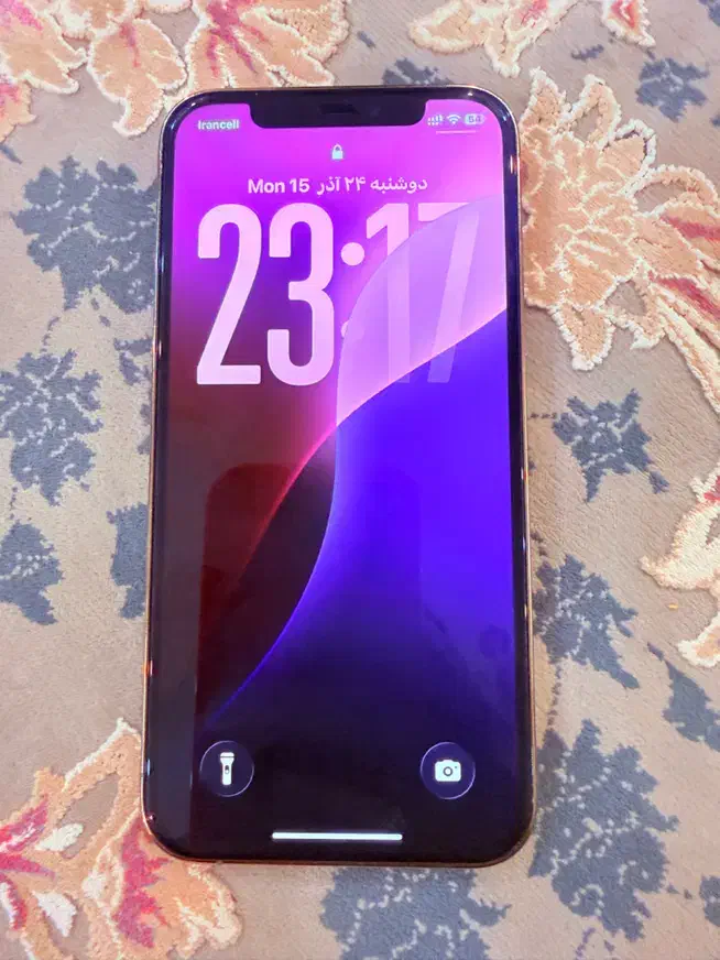 آیفون 12 پرو بهترین رنگ *گلد* دو سیم کارت Zaa 256G|موبایل|مشهد, حسین‌آباد|دیوار