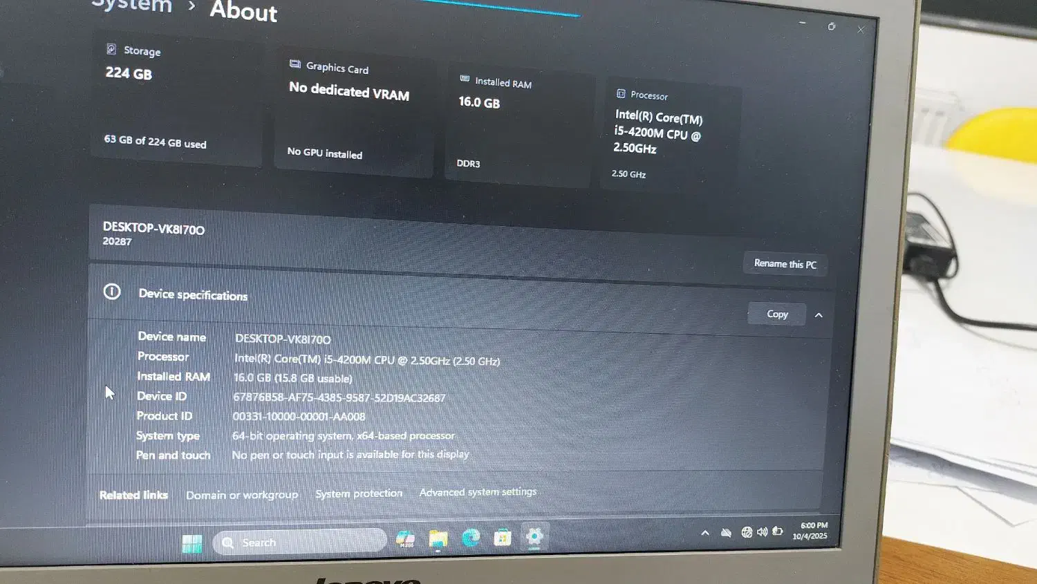 فروش لبتاب z510 مخصوص گرافیک و بازی|رایانه همراه|قم, شاه احمد قاسم|دیوار