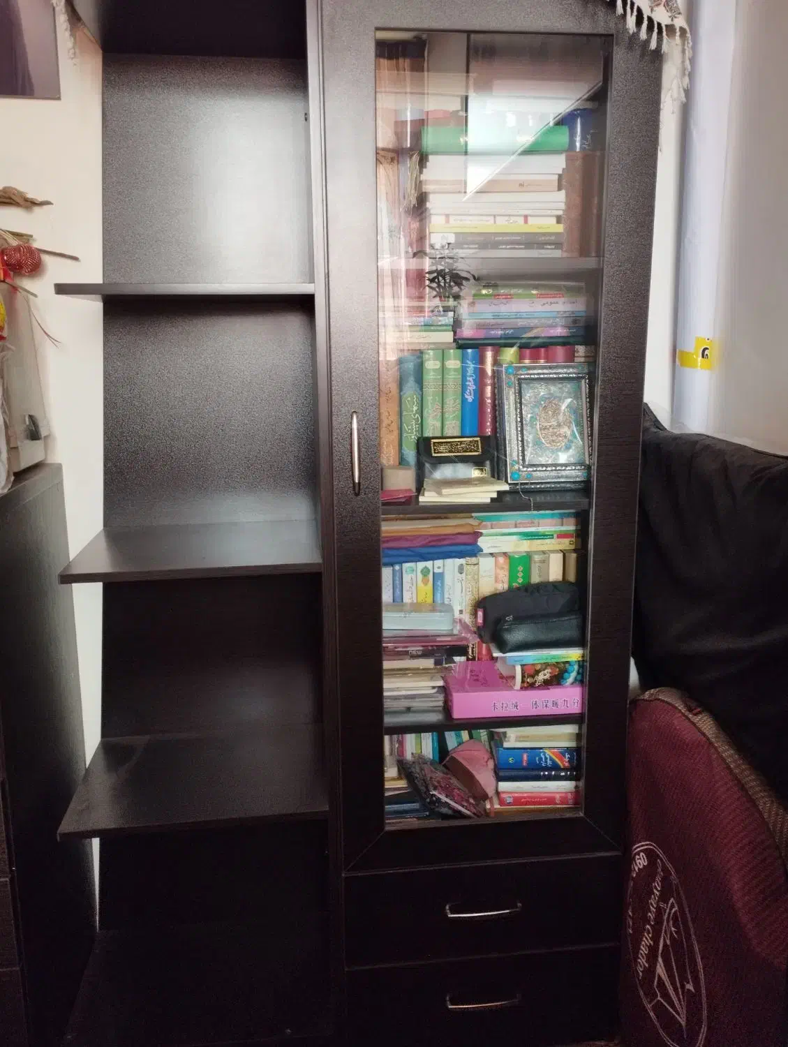 کتابخانه|کتابخانه، شلف، قفسههای دیواری|اندیشه, اندیشه فاز ۳|دیوار