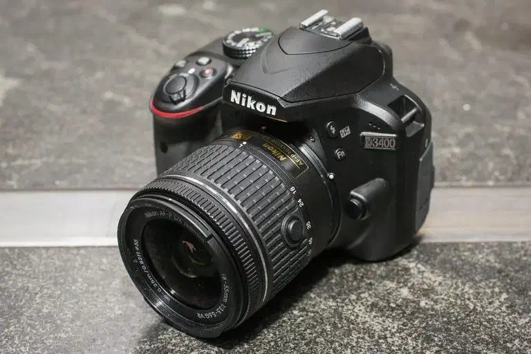 دوربین عکاسی Nikon D3400 با لنز 55-18 VR Kit|دوربین عکاسی و فیلمبرداری|مشهد, کلاهدوز|دیوار