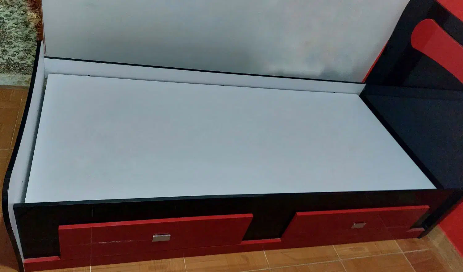 تخت تخت خواب تشک لوازم چوبی  ام دی اف|تخت و سرویس خواب|کیاکلا, |دیوار