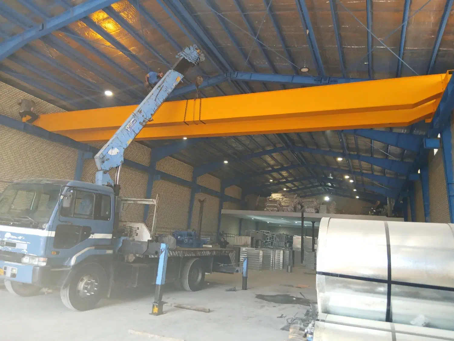 جرثقیل ۱۰ تن و کفی ودکل بلند|خدمات حمل و نقل|صفادشت, |دیوار