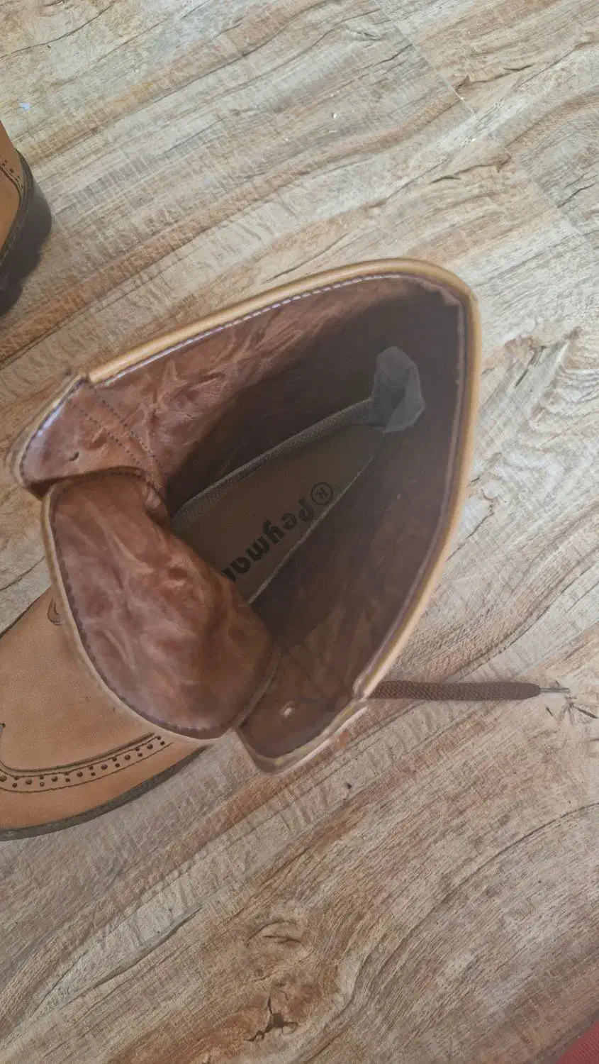 نیم بوت چرم ۳۸|کیف، کفش، کمربند|پردیس, فاز ۳|دیوار