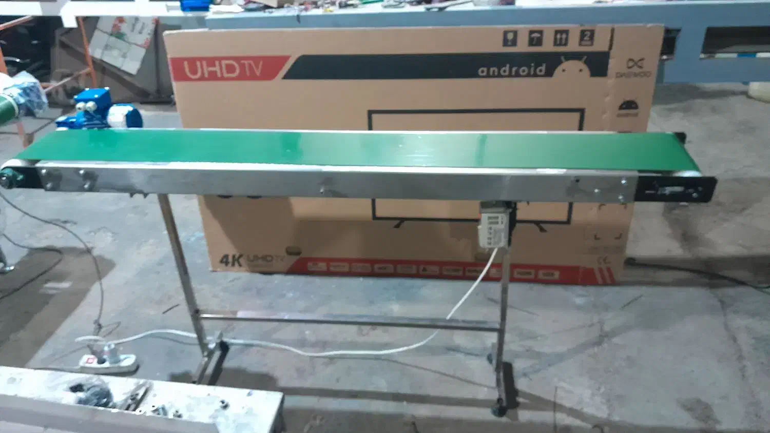 کانوایر نوارنقاله دو متری استیل عرض ۲۰ سانت|ماشینآلات صنعتی|تهران, فتح|دیوار