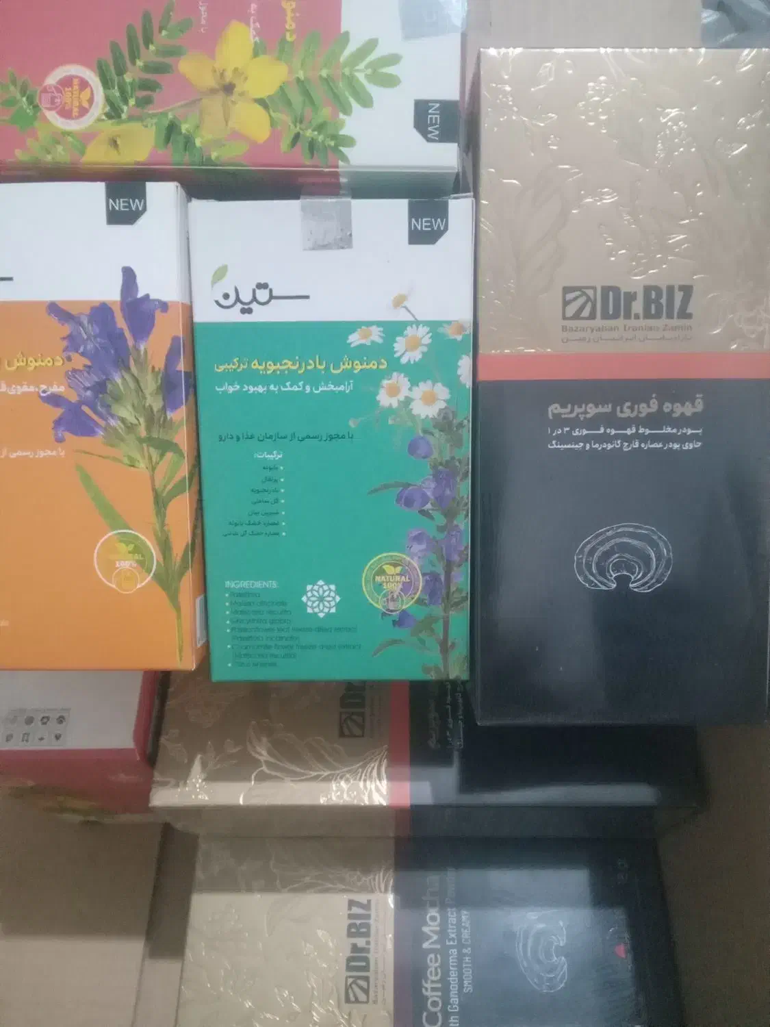 قهوه فوری موکا و سوپریم و دمنوش شاتره خارخاسک|حراج|تاکستان, |دیوار