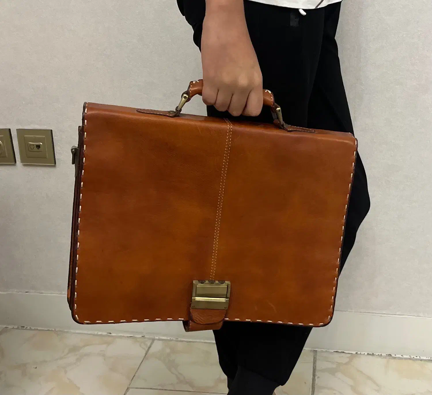 کیف چرم طبیعی|کیف، کفش، کمربند|قم, زنبیل آباد|دیوار