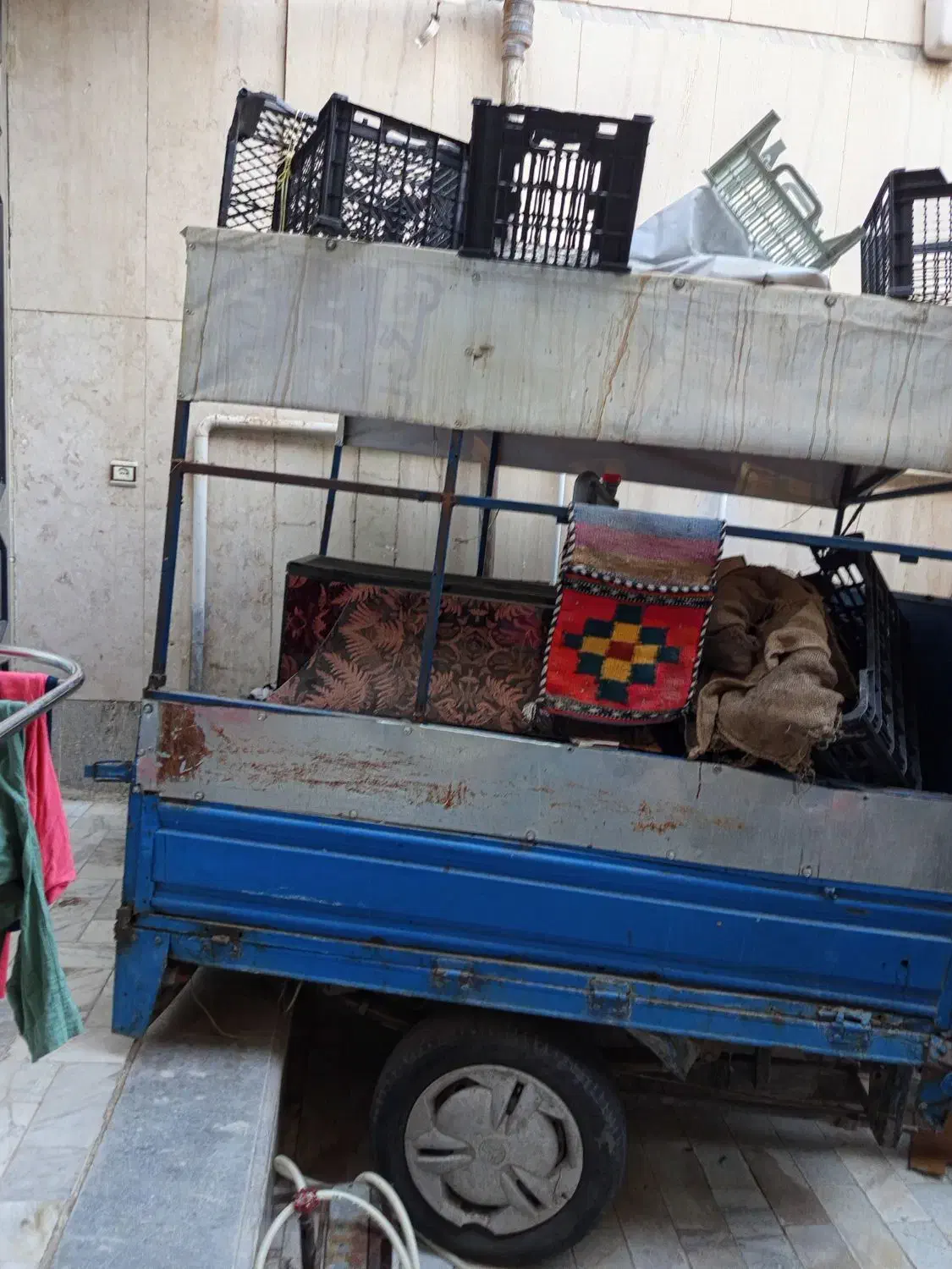 موتور سه چرخه|موتورسیکلت|قم, هفت تیر|دیوار