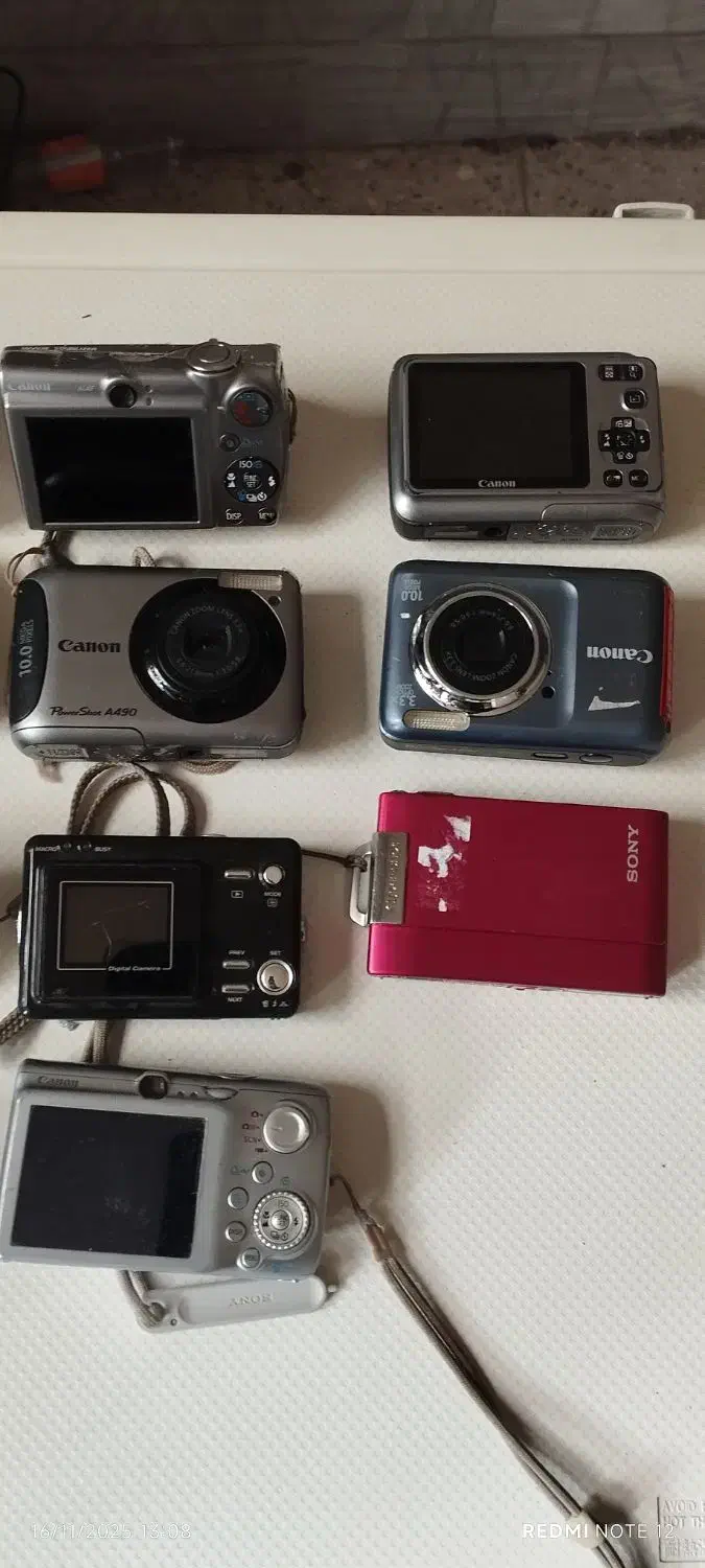 فروش 26عدد دوربین عکاسی و فیلمبرداری2عدد|دوربین عکاسی و فیلمبرداری|تهران, هاشمآباد|دیوار