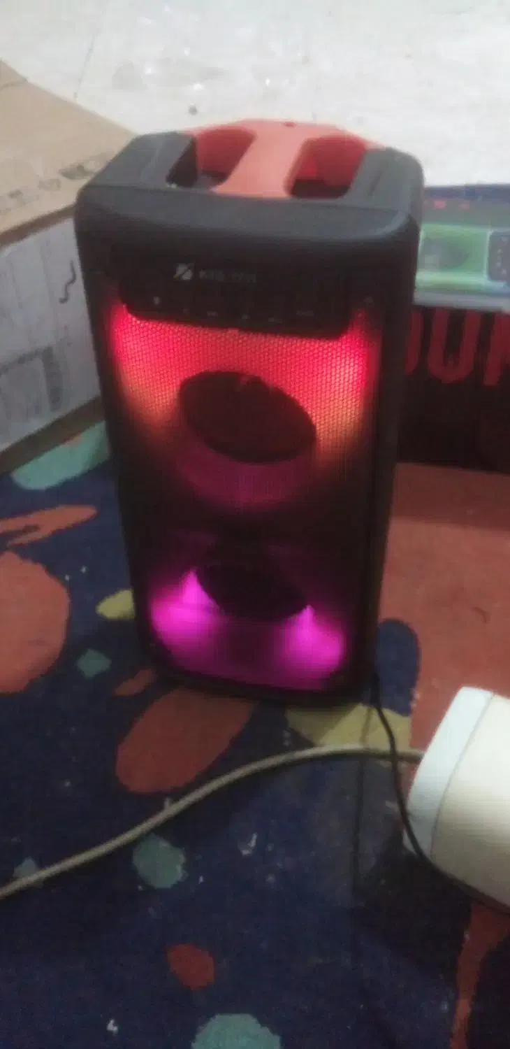 اسپیکر بلوتوثی KTS-1711 دارای کنترل اکولایزر و باس|پخش‌کننده همراه|کرج, حسن آباد|دیوار