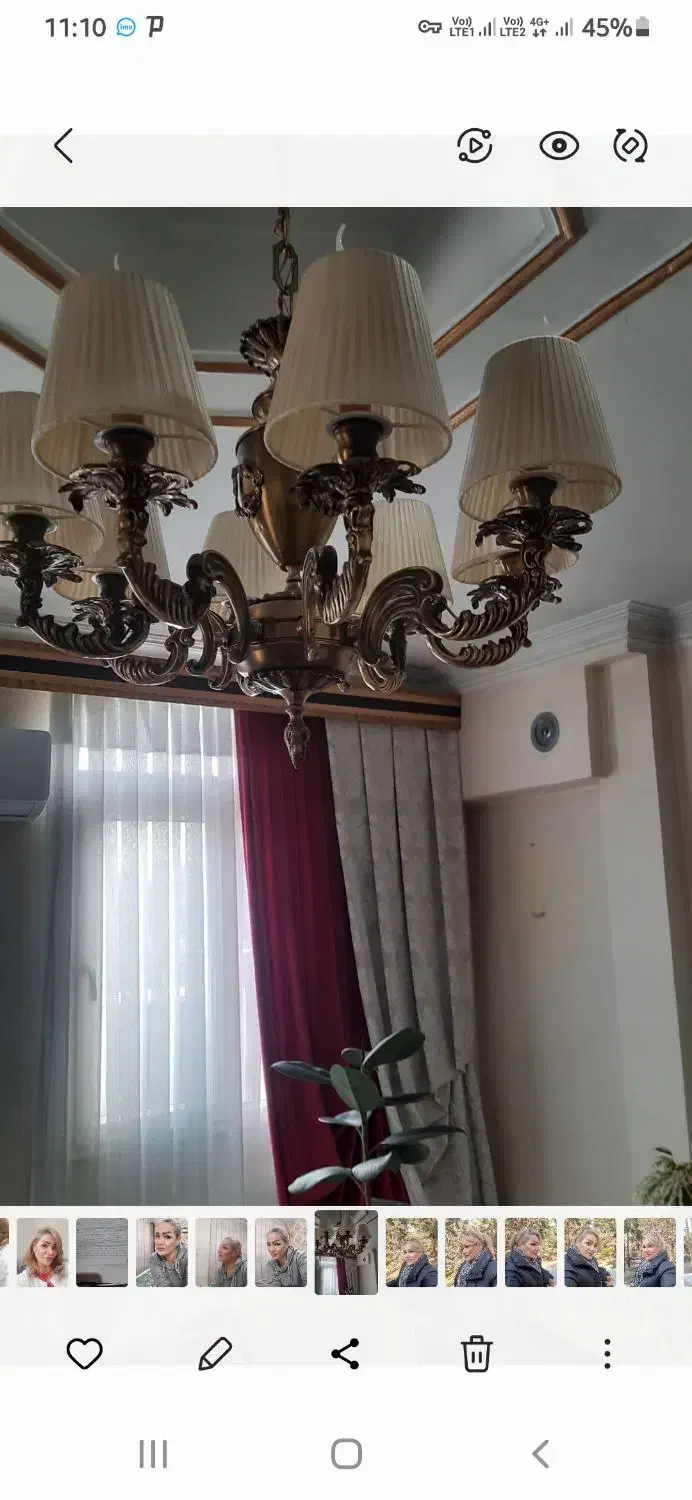 لوستر|لوستر و چراغ آویز|پردیس, فاز ۸|دیوار